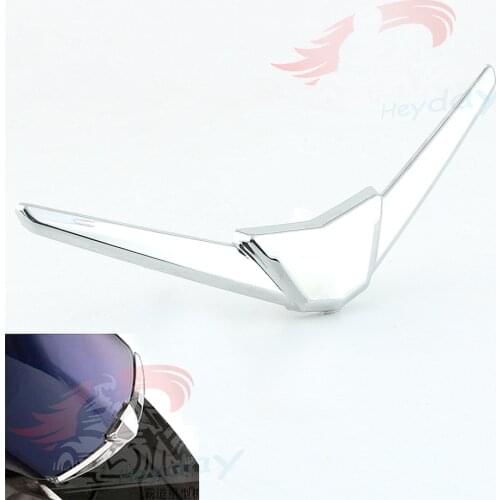 For Honda Goldwing GL1800 GL 1800 From 2018-2020 Chrome Motorcycle Front Fender Tip Case