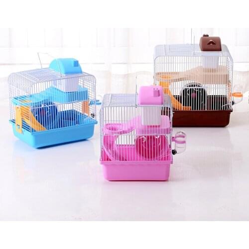 Pet Syrian Dwarf Gerbil Mouse Rat Rodent Small Wheel House Hamster Cages