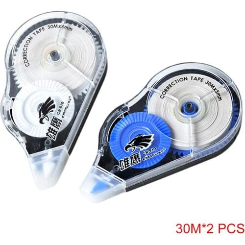 Economical Set 30m*2 60m Correct Belt Correction Tape Student And Officer Office School Supplies Stationery Correction Tape