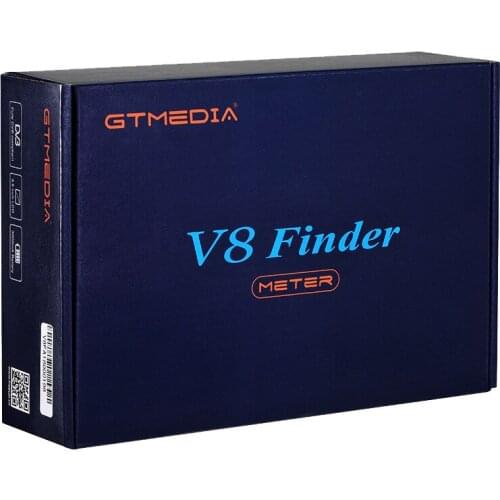 Original Satellite Search 1080P HD V8 Finder Meterdigital satellite detector combination supports DVB-T2/dvb s2 detector meter