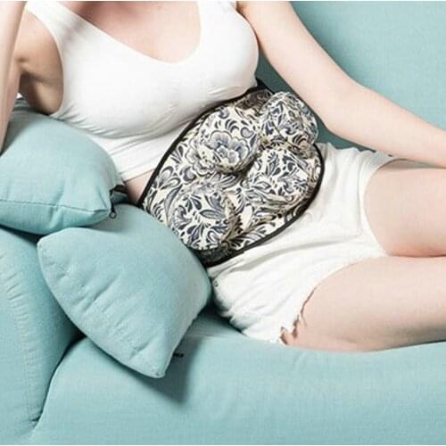 Moxibustion massage Moxibustion Box Pure Copper Moxa Bag With Ai Cloth Set Body Therapy Care Health Household Smokeless