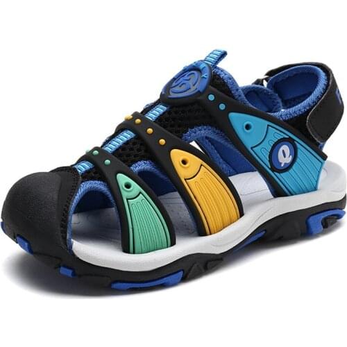 Summer Boy Shoes Children Breathable Kids Sandals Beach Girls Boys Sandals Outdoor Clogs Flat Slippers Casual Shoe Sandalia