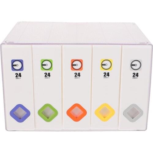 120 Capacity CD Storage Case Durable CD Storage Organizer Discs Storage Case