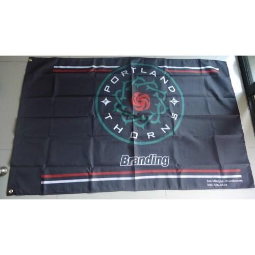 Portland thorns flag ,free shipping portland thorns banner, 90X150CM size,100% polyster