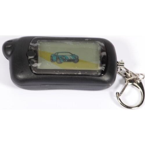 SLK 675RS LCD Remote Control Key Chain For Russian Keychain Lcd remote for Pantera SLK675 SLK- 675rs