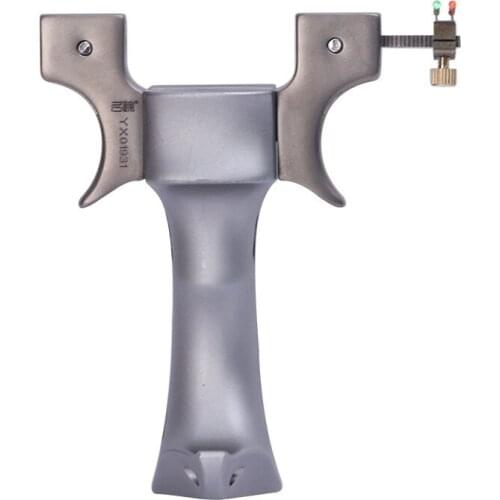 Titanium alloy Slingshot aviation aluminumhandle/Powerful Slingshot Professional Catapult For Hunting shooting Catapult bow