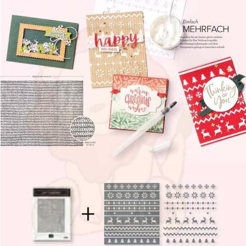 Christmas Weaving Irregular Metal Cutting Dies Scrapbooking Diary Decor Stencil Embossing Template DIY Card Handmade 2021 New