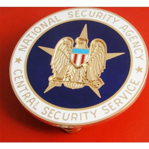 Souvenir Nsa National Security Agency Emblem Central Security Pin Brooch Insignia Badge