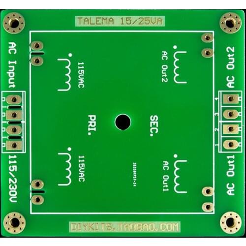 TALEMA Square Welded Seal Ring Transformer 15VA / 25VA Special Fixed Base / Circuit Board / PCB