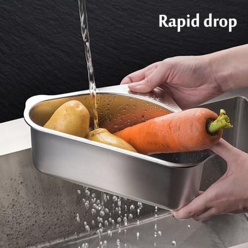 304 Stainless Steel Triangular Drain Shelf Storage Rack Sponge Holder with Suction Cup for Kitchen Sink Corner Hanging Shelf