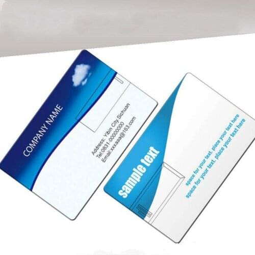 Usb sticks custom logo Credit Card Shaped waterproof usb 3.0 flash pen drive 4-32GB high speed pendrive custom Logo Photo gift