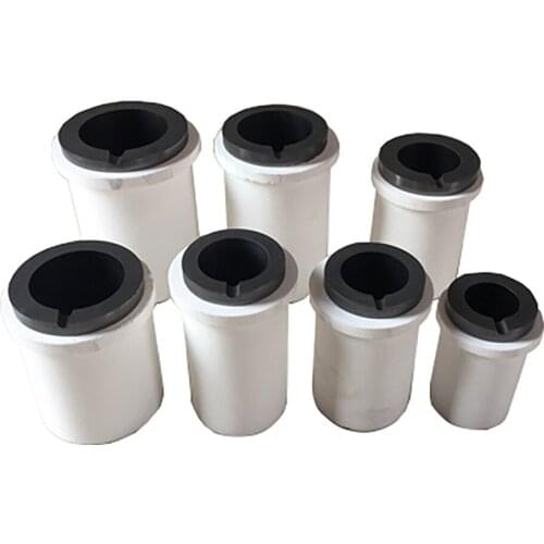 High-purity graphite crucible quartz jacket for smelting gold and silver and other medium and high frequency induction furnaces