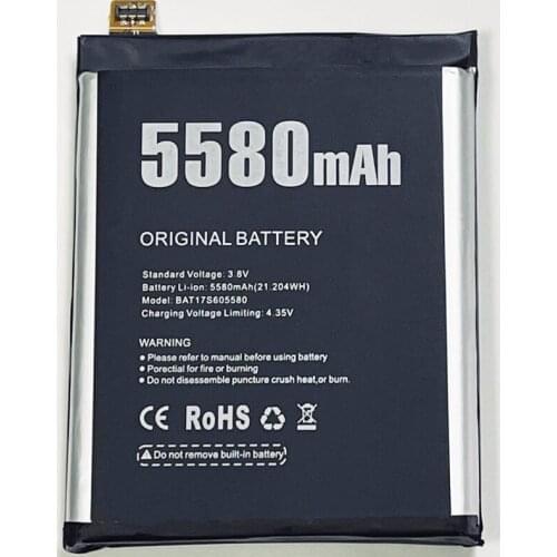 3.8V 5580mAh BAT17S605580 For DOOGEE S60 Battery