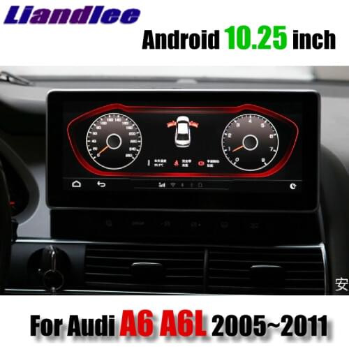 Liandlee Car Multimedia Player NAVI For Audi A6 A6L 2005~2011 MMI CarPlay Radio Stereo GPS Navigation Screen With 360 Birdview