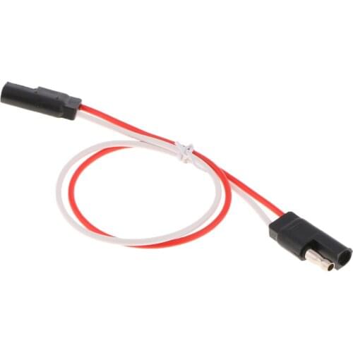 SAE Power Automotive Extension Cable - SAE to SAE Extension Cable Quick Disconnect Wire Harness SAE Connector 10AWG 1.2Ft/38CM