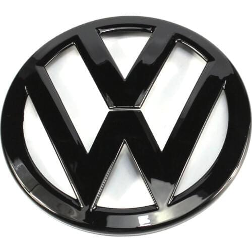 135mm Gloss Black Front Grill Badge Replacement Radiator Emblem Car Logo fit for VW Volkswagen Golf MK7