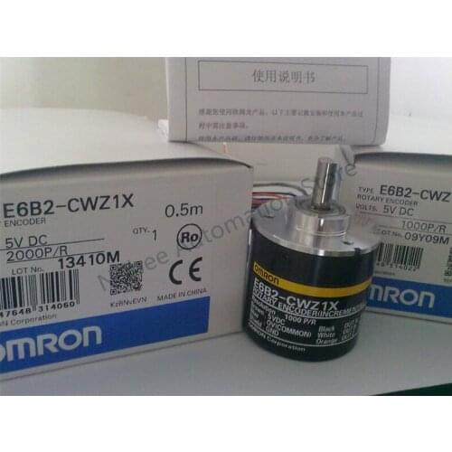 Original and Genuine Omron E6B2-CWZ1X 10/20/30/40/50/60/100/200/300/360/400/500/600/720/800/1000/1024/1200/1500/1800/2000P/R