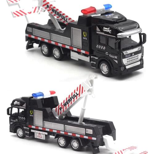 Realistic Alloy Police Rescue Transport Vehicle Pull back Car Education Toy Mobile Vehicle Model Kid Mini Cars Children Toy Gift