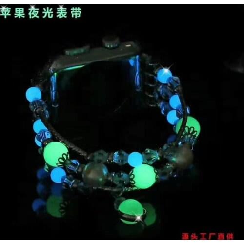 Series 5 4 3 2 1 Womens Agate noctilucent Bracelet for Apple Watch Band 38mm 40mm for iwatch band 42mm 44mm strap