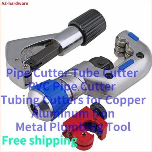 Pipe Cutter Tube Cutter PVC Pipe Cutter Tubing Cutters for Copper Aluminum Iron Metal Plumbing Tool