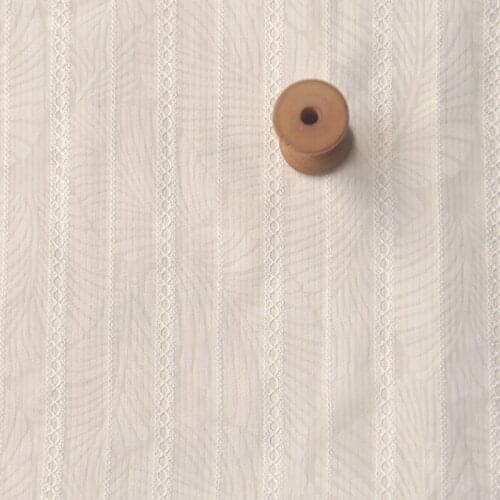 50*150cm burnt flower leaf jacquard wall pure cotton fabric sen style cos shirt beautiful dress dress clothing fabric