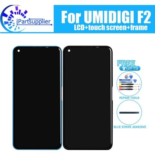 UMIDIGI F2 LCD Display+Touch Screen Digitizer +Frame Assembly 100% Original New LCD+Touch Digitizer for UMIDIGI F2 +Tools