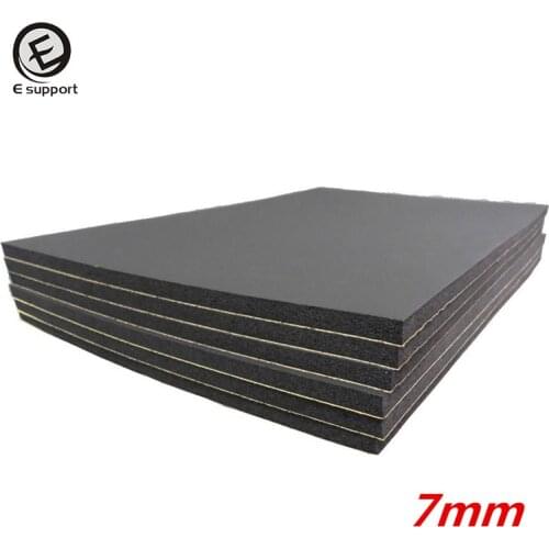 EE support 6 Sheets 7mm Car Sound Proofing Insulation Deadening Closed Cell Foam 30*50cm Auto Interior Accessories Hot Sales