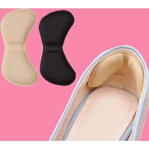 1Pair Sponge Heel Sticker Pain Relief Cushion Adhesive Insole Feet Care Patch Pads Heel Liner Anti-crash Shoes Accessories