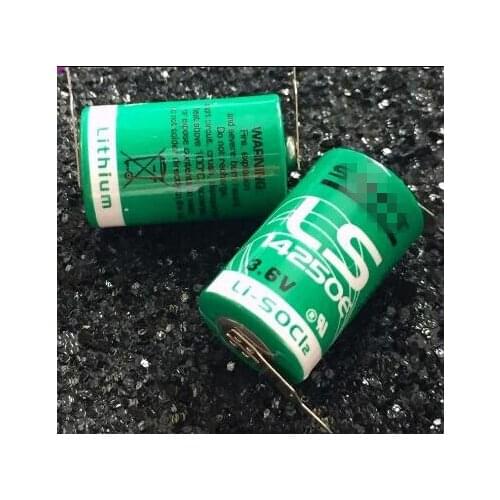 10PCS LS14250 3.6V ER14250 LS14250E Lithium Battery 1/2AA Industrial Control Battery