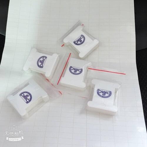 100cards Thread Card Embroidery Plastic Thread Bobbins Floss for Storage Holder Winding Stitch Wound