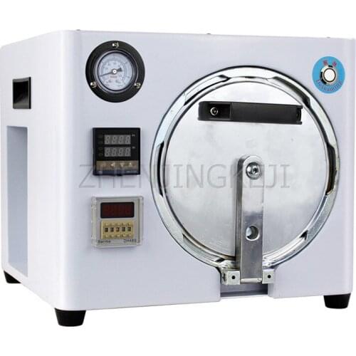 110-220V Vacuum Defoaming Machine Automatic High Pressure Deaerator OCA Dry Glue Laminating Cellphone Screen Repair Equipment