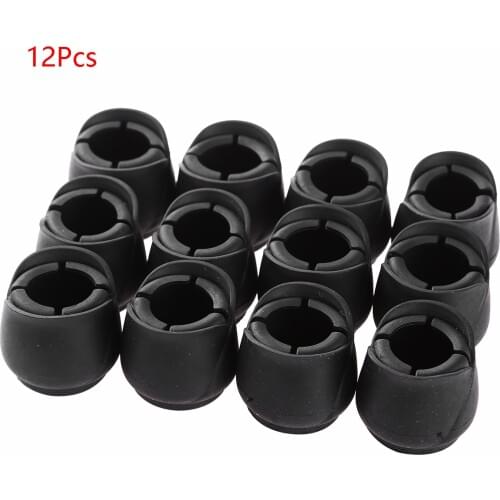 12 Table Chair Leg Protectors Rubber Feet Cups Furniture Chairs Legs End Caps Anti Slip Foot Mats Home Patio Floor Protector Pad