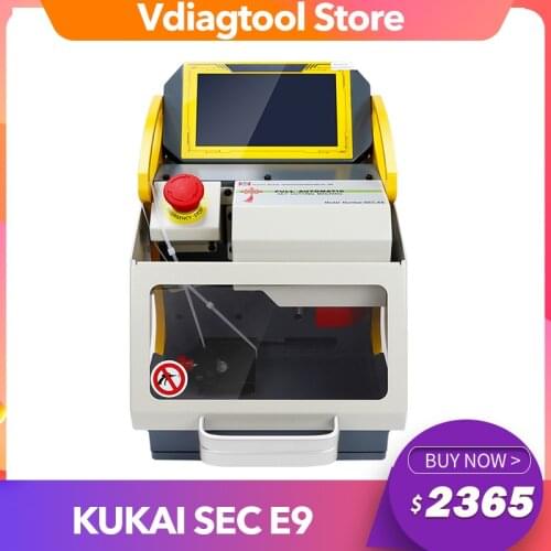 2020 Newest SEC E9 12 Clamps CNC Automatic Key Cutting Machine For Car Keys & House Keys Better Than Slica I80 Key Machine