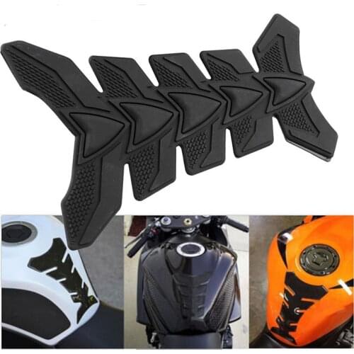 3D Carbon Fiber Motorcycle Gel Oil Gas Fuel Tank Pad Protector Sticker Decal Fit
