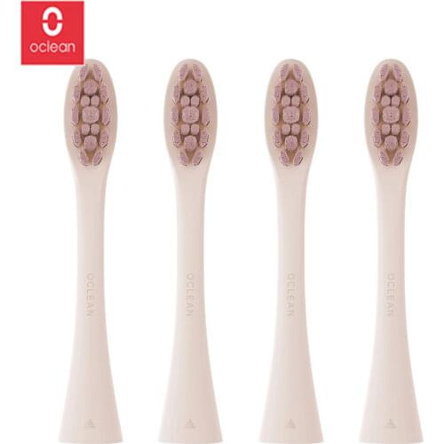 4PCS Oclean Z1 One SE Air Replacement Deep Cleaning Brush Heads Automatic Electric Sonic Toothbrush Tooth Brush Heads Oclean
