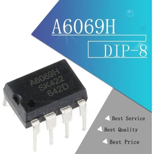 5pcs/lot STR-A6069H STRA6069H A6069H DIP-8 LCD Management Chip IC