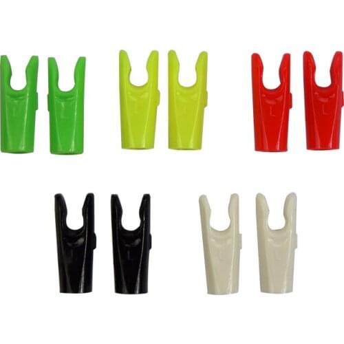 50 pcs/lot Archery Plastic Nock Arrow Shaft Accessories Outdoor Hunting Shooting Archery Bow Parts