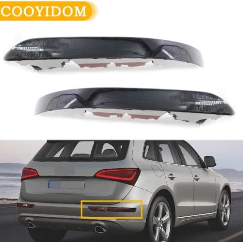 Car Smoke Lens Left Right Rear Bumper Lower Tail Light For Audi Q5 2009 2010-2017 8R0945095 8R0945096 EU Version With Bulbs