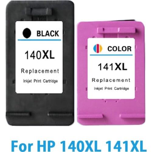 For HP 140 1412X XiongCai Compatible Ink Cartridges Photosmart C4583 C4283 C4483 C5283 Deskjet D4263 C4480 printer For HP140 XL