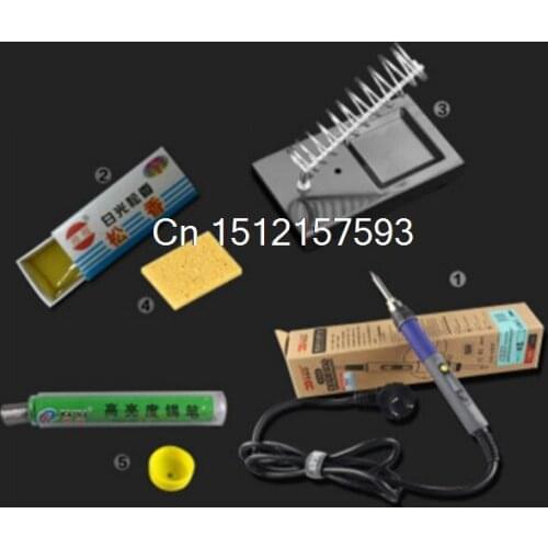 Digital Thermostatic Welding Electric Soldering Iron set 80-480 C 100w backlight