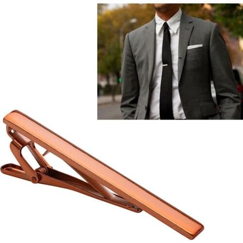 Formal Mens Alloy Metal Fashion Simple Necktie Tie Pin Bar Clasp Clip Accessories For Mens Suit Nice Gift
