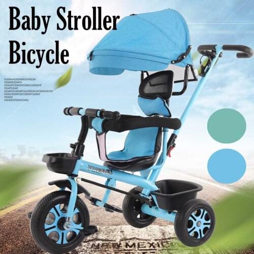 Baby stroller children tricycle baby bicycle stroller 1-3-5 children tricycle outdoor