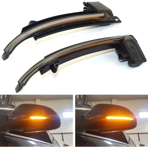 For Audi A3 8P A4 A5 B8 Q3 A6 C6 4F S6 Dynamic Blinker Mirror Light LED Turn Signal Side Indicator SQ3 A8 D3 8K