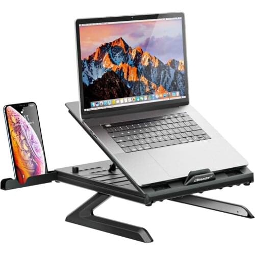 Laptop bracket is suitable for Macbook Pro Air DELL HP Lapdesk PC computer bracket heat dissipation, suitable for 12-17 inches