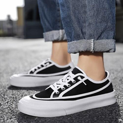 2021 Men Casual Shoes Lace up Men Canvas Shoes Sneaker Lightweight Comfortable Breathable Walking Sneaker Tenis Feminino Zapatos
