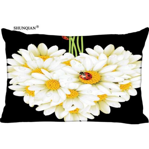 New Ladybugs Pillow Case Custom Wedding Pillowcase Cover Cases Gift Zippered Rectangle Pillow Case