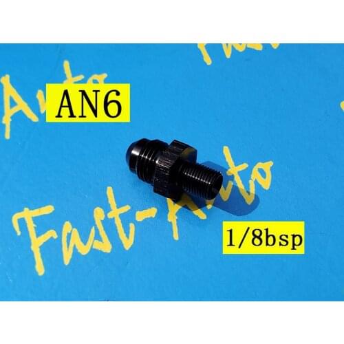 Male 1/8" BSP bspp 1/8 BSP 1/8bsp to male an6 6an an 6 Adapter adaptor Fitting