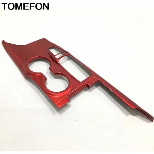 TOMEFON For Toyota Camry XV70 2017 2018 LHD Center Console Gear Shift Box Panel Cover Trim Interior Accessories Styling ABS