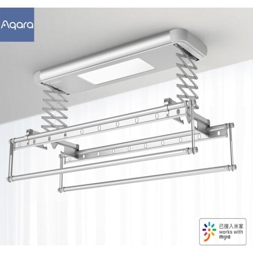 Aqara Smart Multifunction Drying Rack Clothes Dryer 30KG Bearing Aluminum Alloy Support Mi home App Remote Linkage Control