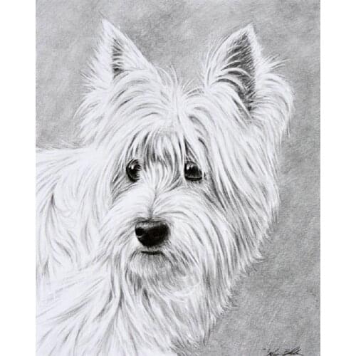 YIKEE diamond painting dog，cross stitch diamond,diamond mosaic paintings Y1483